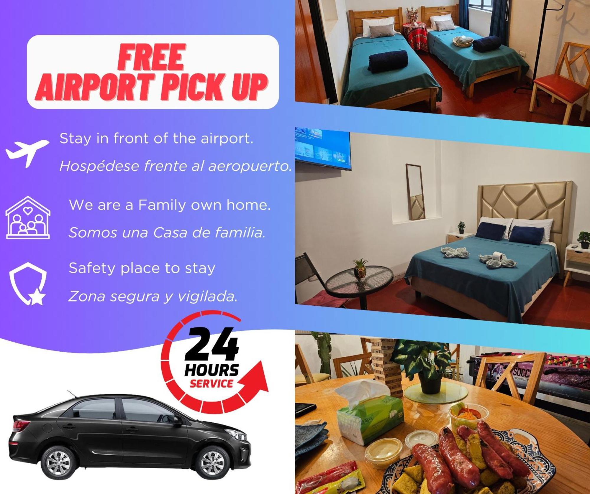 Lima Airport Hostel With Free Airport Pick Up Callao Buitenkant foto