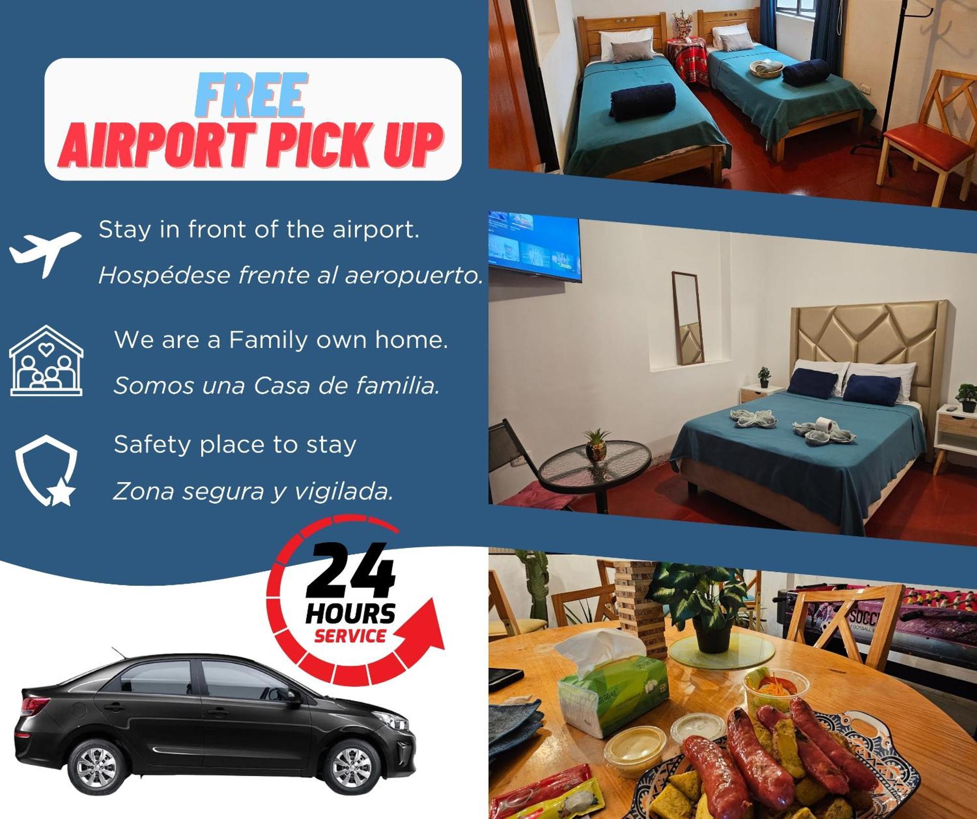 Lima Airport Hostel With Free Airport Pick Up Callao Buitenkant foto